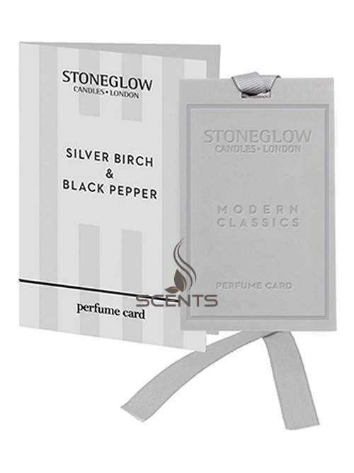 Stoneglow Modern Classics Біла Береза ​​і Чорний Перець (Silver Birch Black Pepper) карта парфумована